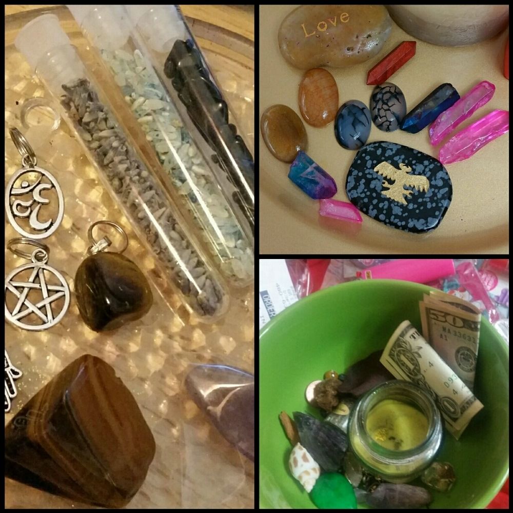 - Mystery Box Crystals Herbal Su 25$